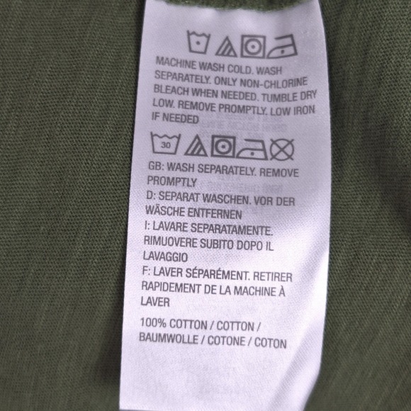 LOGO Lori Goldstein Top 3X Green Asymmetrical Pockets Boho Lagenlook Tunic - Picture 5 of 8